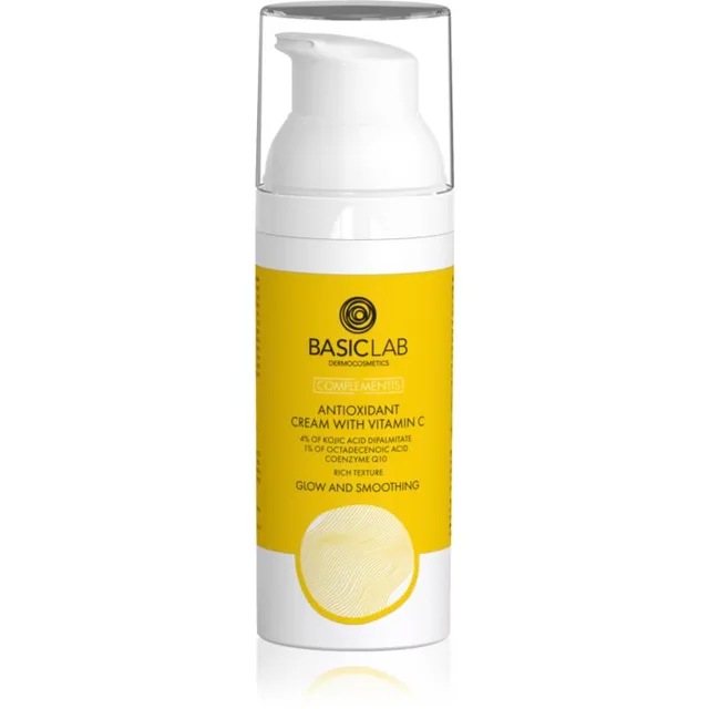 BasicLab Dermocosmetics Complementis Rikkalik kreem toimib antioksüdandina 50 ml