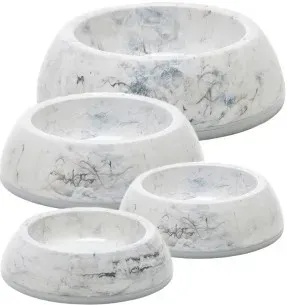 Marmorimustrilised kausid kassile ja koerale, erinevad suurused Delice Marble (Savic)