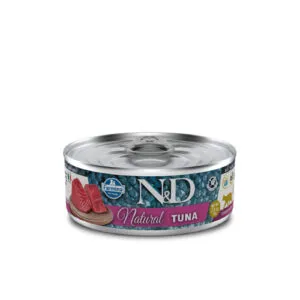 Farmina Natural tuunikalaga konserv kassidele 3x70g