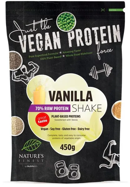 Taimne proteiinijook 70%, vanillimaitsega, ökoloogiline