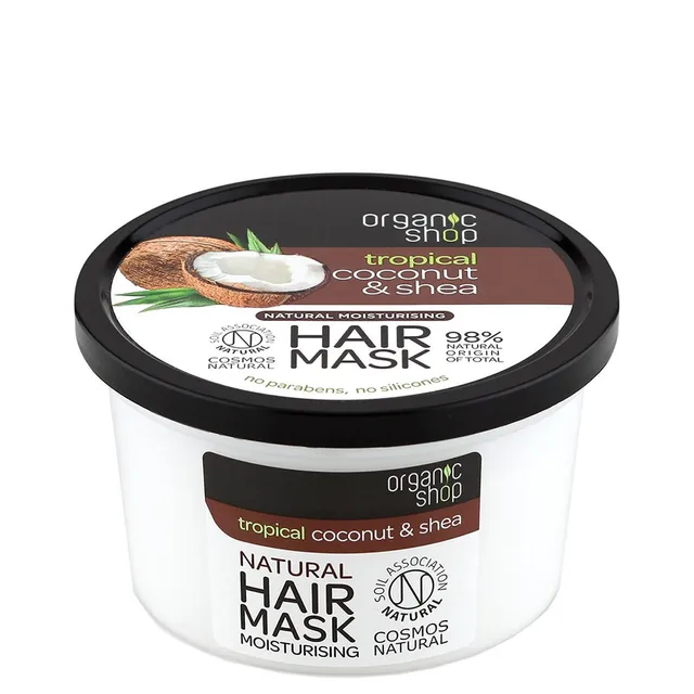 ORGANIC SHOP Tropical Coconut & Shea Hair Mask 250ml