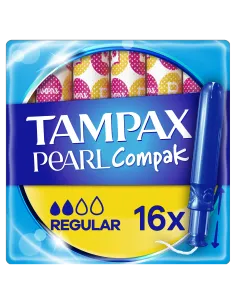Tampax Compak Pearl Regular tampoonid aplikaatoriga 16 tk