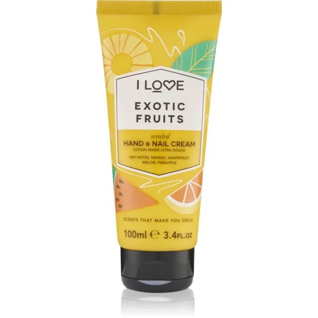I Love Exotic Fruit Kätekreem 100 ml
