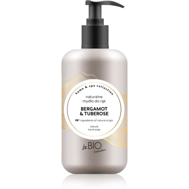 beBIO Home & Spa Looduslik seep kätele Bergamot & Tuberose 300 ml