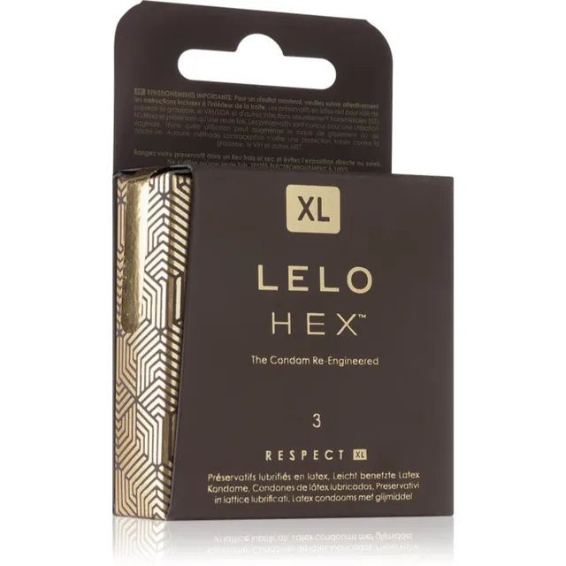 Lelo Hex Respect XL kondoomid 3 tk