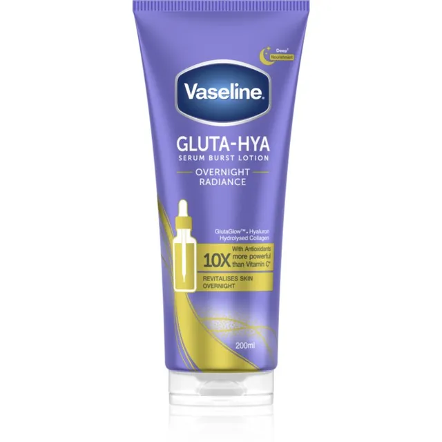 Vaseline Gluta-Hya Overnight Radiance Kehaseerum 200 ml