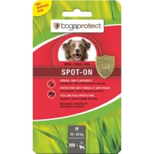 Bogaprotect SPOT-ON  parasiite (puuke ja kirpe) tõrjuv täpilahus koerale M (10-20kg)