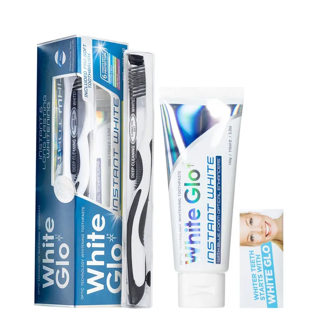 WHITE GLO Instant White Toothpaste 115ml