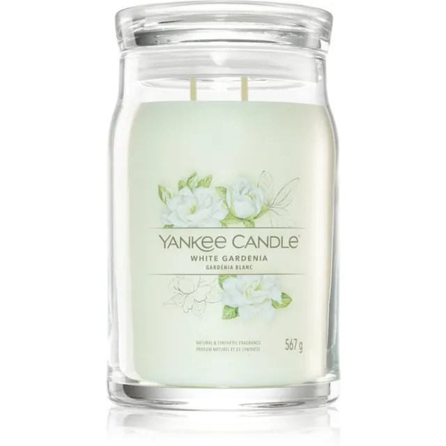 Yankee Candle White Gardenia lõhnaküünal Signature 567 g