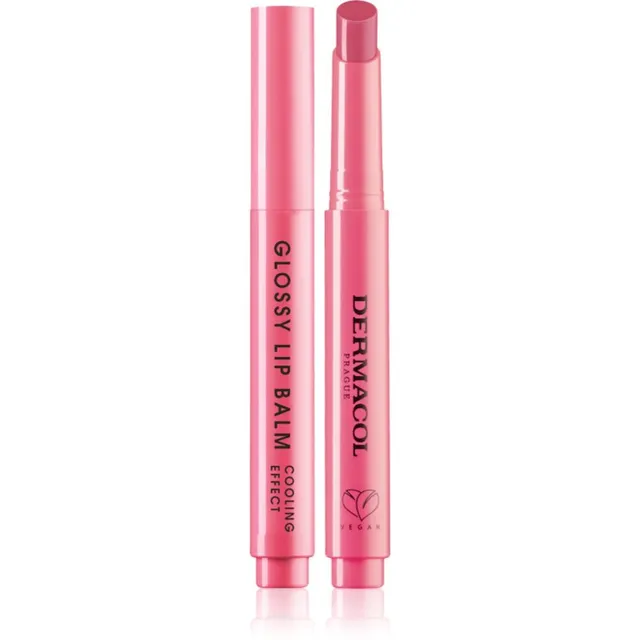 Dermacol Beauty Stick Glossy Lip Balm Toitev huuleläige jahutava toimega lõhnatooted 04 Lychee 2.2 g