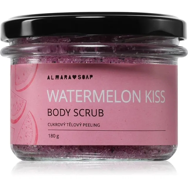Almara Soap Body Scrub Keha suhkrukoorija tselluliidi vastu lõhn Watermelon Kiss 180 g