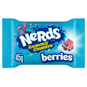 Nerds närimiskomm Clusters Very Berry45g