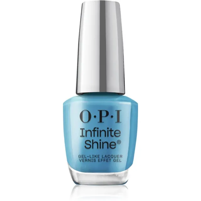 OPI Infinite Shine Silk Geeliefektiga küünelakk Never Leavin' Blue 15 ml