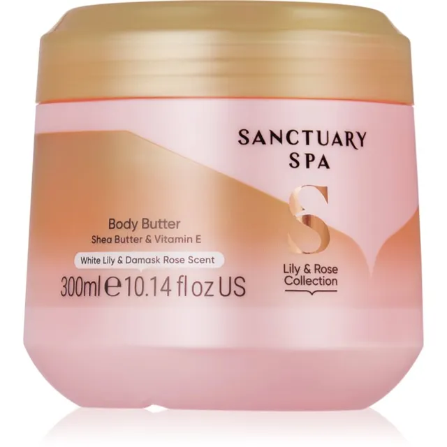 Sanctuary Spa Lily & Rose Collection Süvaniisutav kehavõi 300 ml