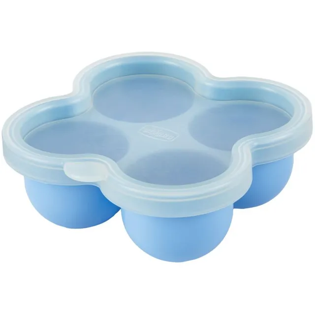 Chicco Multifunctional Food Storage Container Blue konteiner toidu jaoks 4x60 ml