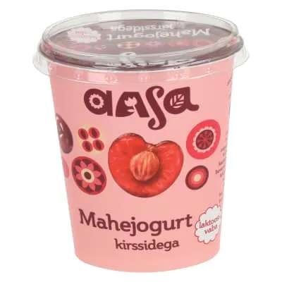 Aasa mahejogurt kirssidega, 370g