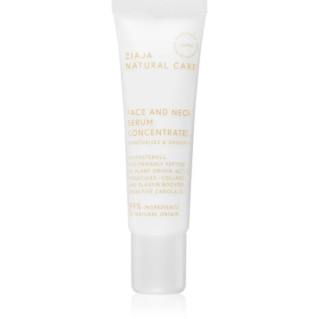 Ziaja Natural Care Kontsentreeritud seerum näole, kaelale ja dekolteele 30 ml