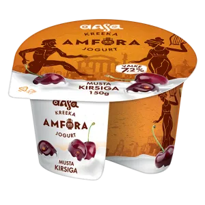 Aasa Kreeka jogurt musta kirsiga 150g