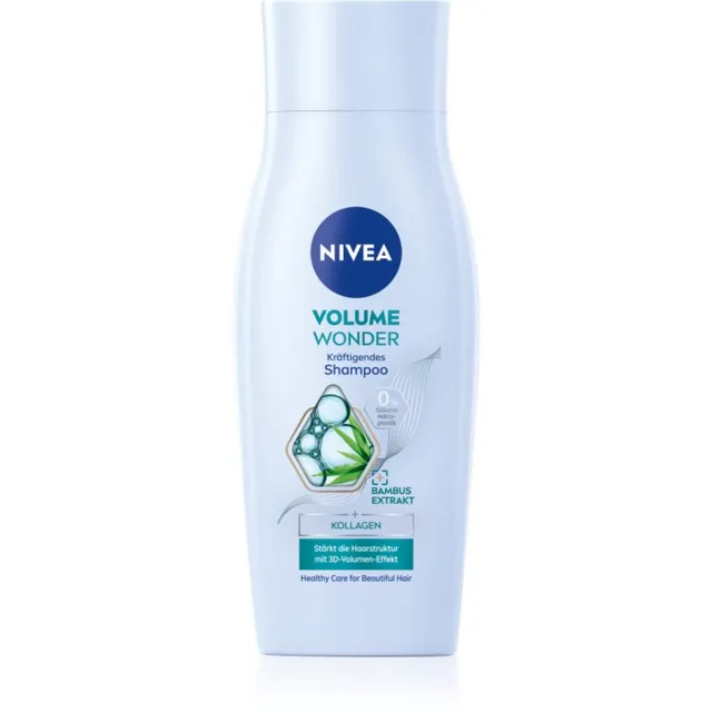 NIVEA Volume Wonder Toitev šampoon juuste kohevuseks 50 ml