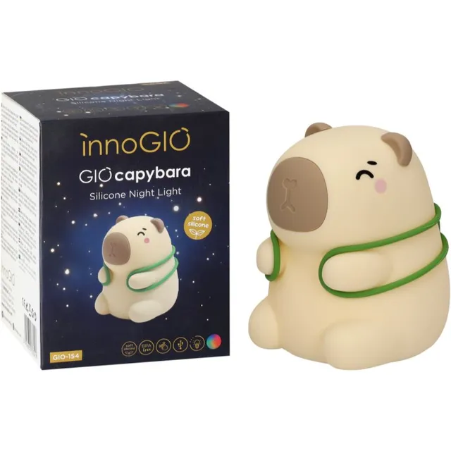 innoGIO GIOcapybara hämardatav laste LED-lamp 1 tk
