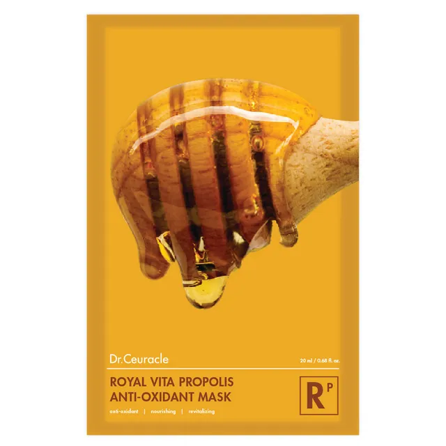 DR. CEURACLE Royal Vita Propolis Anti-Oxidant Sheet Mask 10x30ml