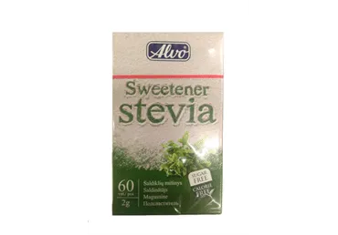 Magusainete segu Stevia ALVO 60x2g