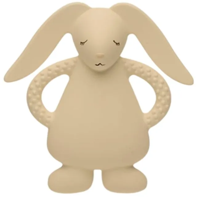 Moonie Natural Teether Rabbit närimismänguasi Sand 1 tk