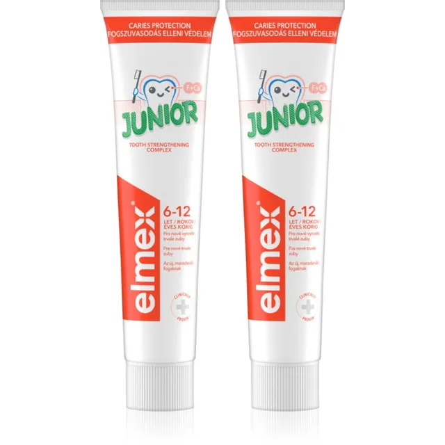 Elmex Junior 6-12 Years Laste hambapasta 2 x 75 ml