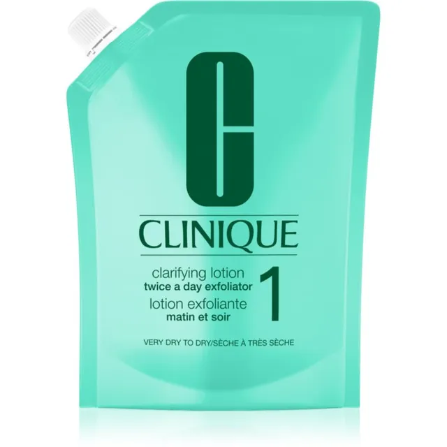 Clinique 3 Steps Clarifying Lotion 1 Näovesi kuivale ja väga kuivale nahale täitepakend 400 ml