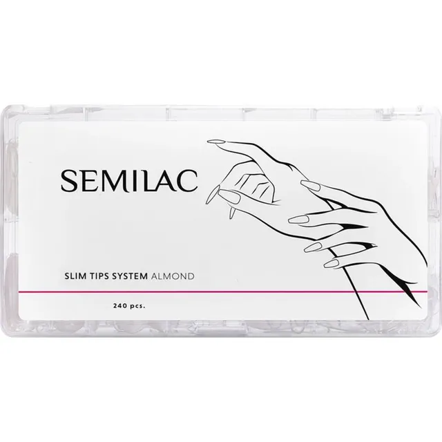 Semilac Slim Tips System Kunstküüned tüüp 240 tk