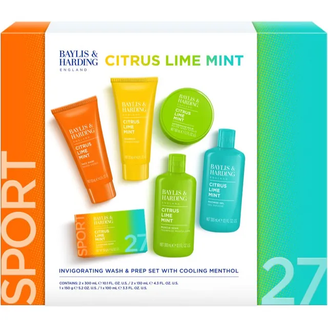 Baylis & Harding Men's Citrus Lime & Mint Kinkekomplekt meestele