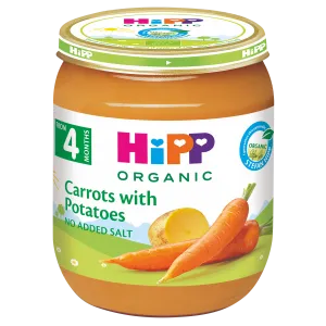 Hipp Bio 4K porgandipüree 125g kartuliga