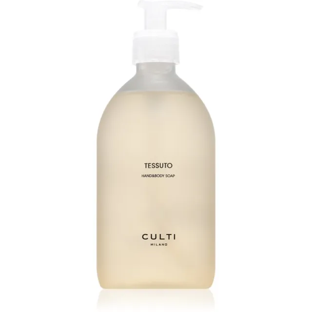 Culti Milano Hand&Body Tessuto vedel lõhnaseep kätele ja kehale unisex 500 ml