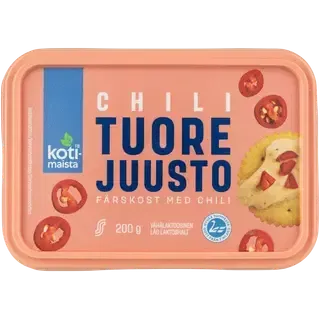 Kotimaista toorjuust tšilliga, 200 g