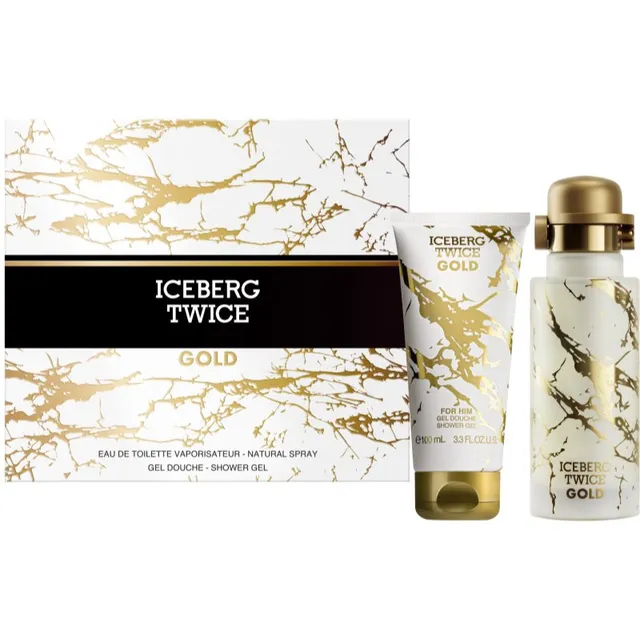 Iceberg Twice Gold Kinkekomplekt meestele 1 tk