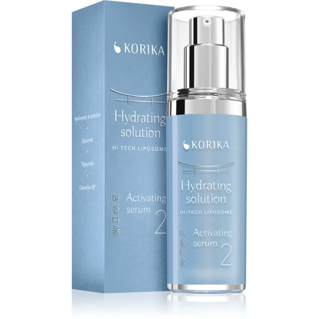KORIKA HI-TECH LIPOSOME Hydrating solution Activating serum Intensiivne niisutav seerum 30 ml