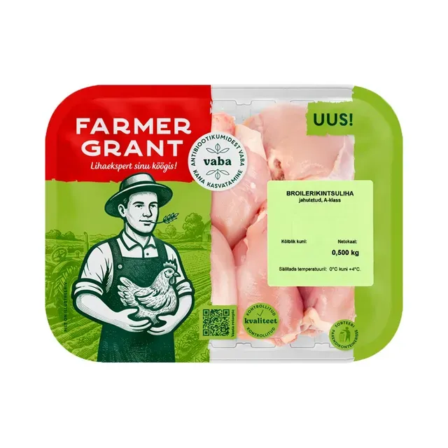 Broileri kintsuliha, FARMER GRANT, 500 g