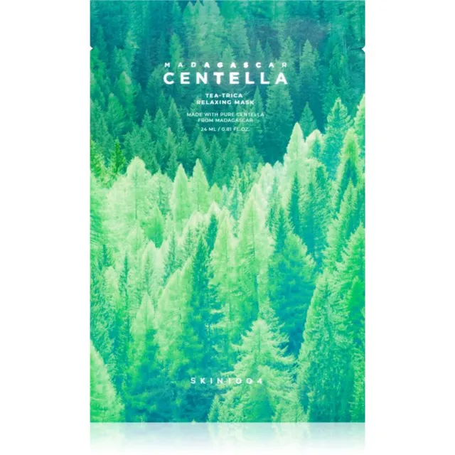 SKIN1004 Madagascar Centella Tea-Trica Relaxing Mask Lehtmask rahustava toimega 23 ml