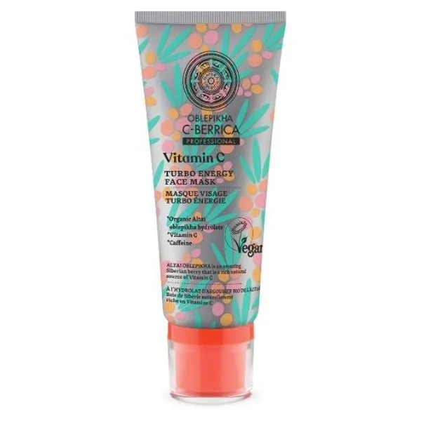 NATURA SIBERICA Oblepikha C-Berrica Vitamin C Turbo Energy Face Mask 100ml