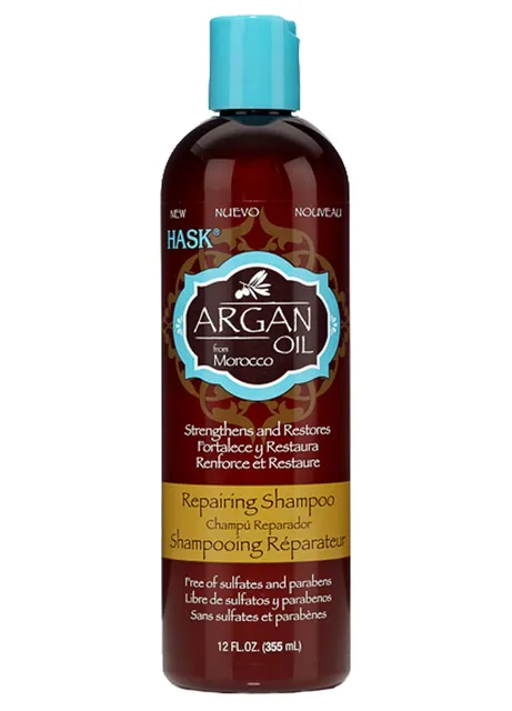 Hask Argan Oil Repairing Shampoo hooldav šampoon argaaniaõliga 355 ml