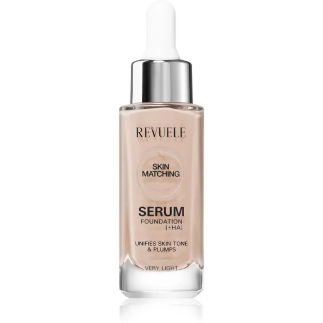 Revuele Serum Foundation [+HA] Niisutav jumestuskreem ühtlase nahatooni jaoks varjund Very Light 30 ml