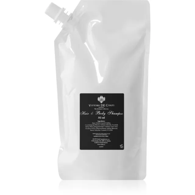 Alda cosmetics Vittore De Conti Šampoon juustele ja kehale 310 ml