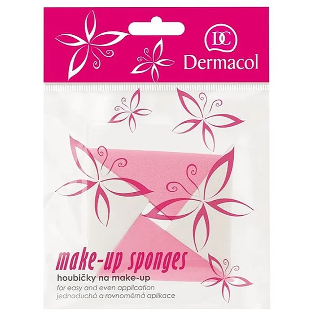 Dermacol Accessories Kolmnurkne meigikäsn 4 tk