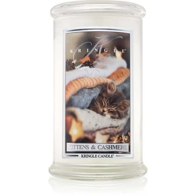 Kringle Candle Kittens & Cashmere lõhnaküünal 624 g