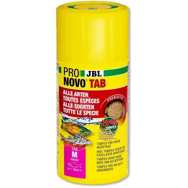 JBL Pronovo Tab tabletisööt põhjakaladele M 250 ml