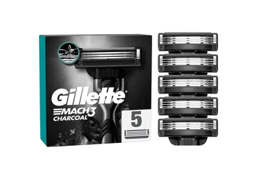 Varuterad GILLETTE Mach3 Charcoal 5tk