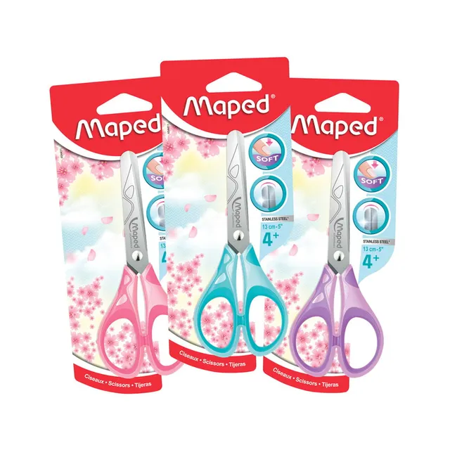Käärid Pulse Soft Pastel 13 cm, MAPED, 1 tk