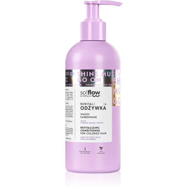 so!flow Coloured Hair Revitalizing Conditioner Elustav palsam värvitud juustele 400 ml