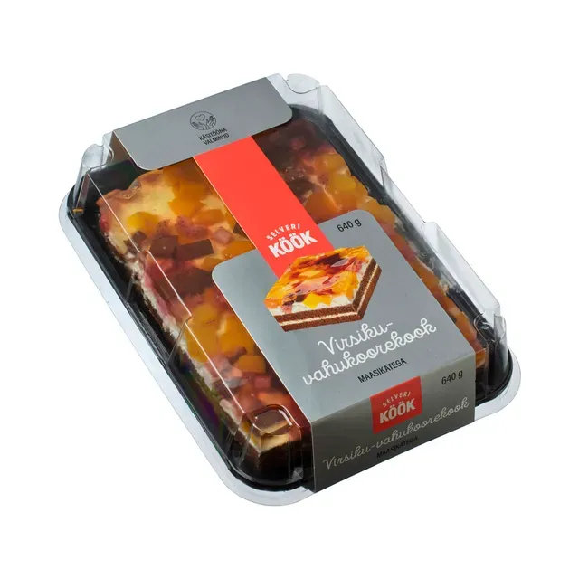 Virsiku-vahukoorekook, SELVERI KÖÖK, 640 g