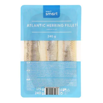 Soolaheeringafilee õlis Rimi Smart 240g/175g